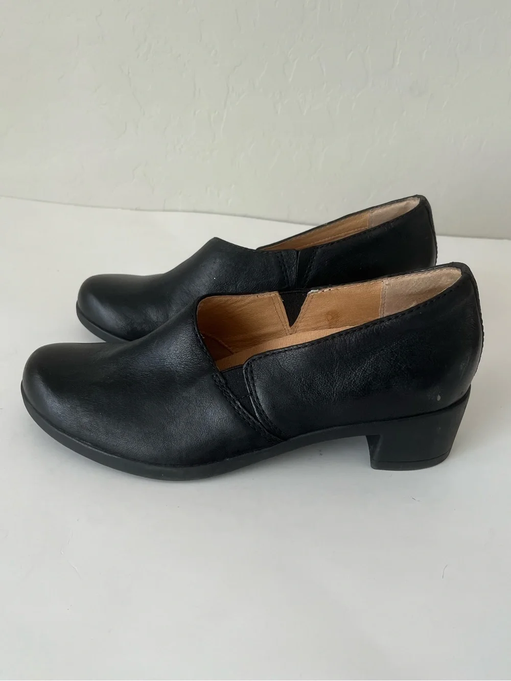 Dansko Camdyn Leather Comfort Loafers Black Size EU 38